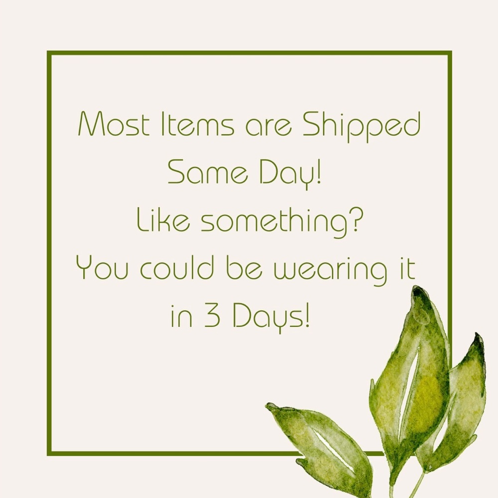 Most Items Are Shipped Same Day! - image 1